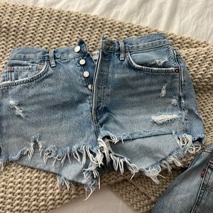 Agolde Parker Vintage Cut Off Short